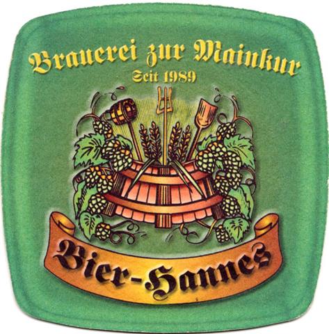 frankfurt f-he bier hannes sofo 1a (230-hg grn-bier-hannes)